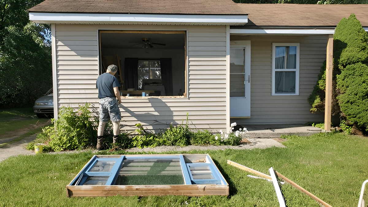 Window installation in Beacon Falls