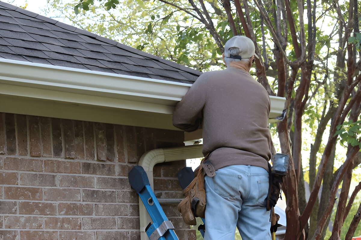 Gutter installation in Milford